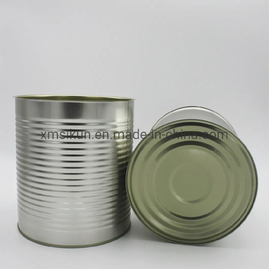 311# Food Grade Empty Sardine Tin Cans in Hot Selling Vegetable Packaging