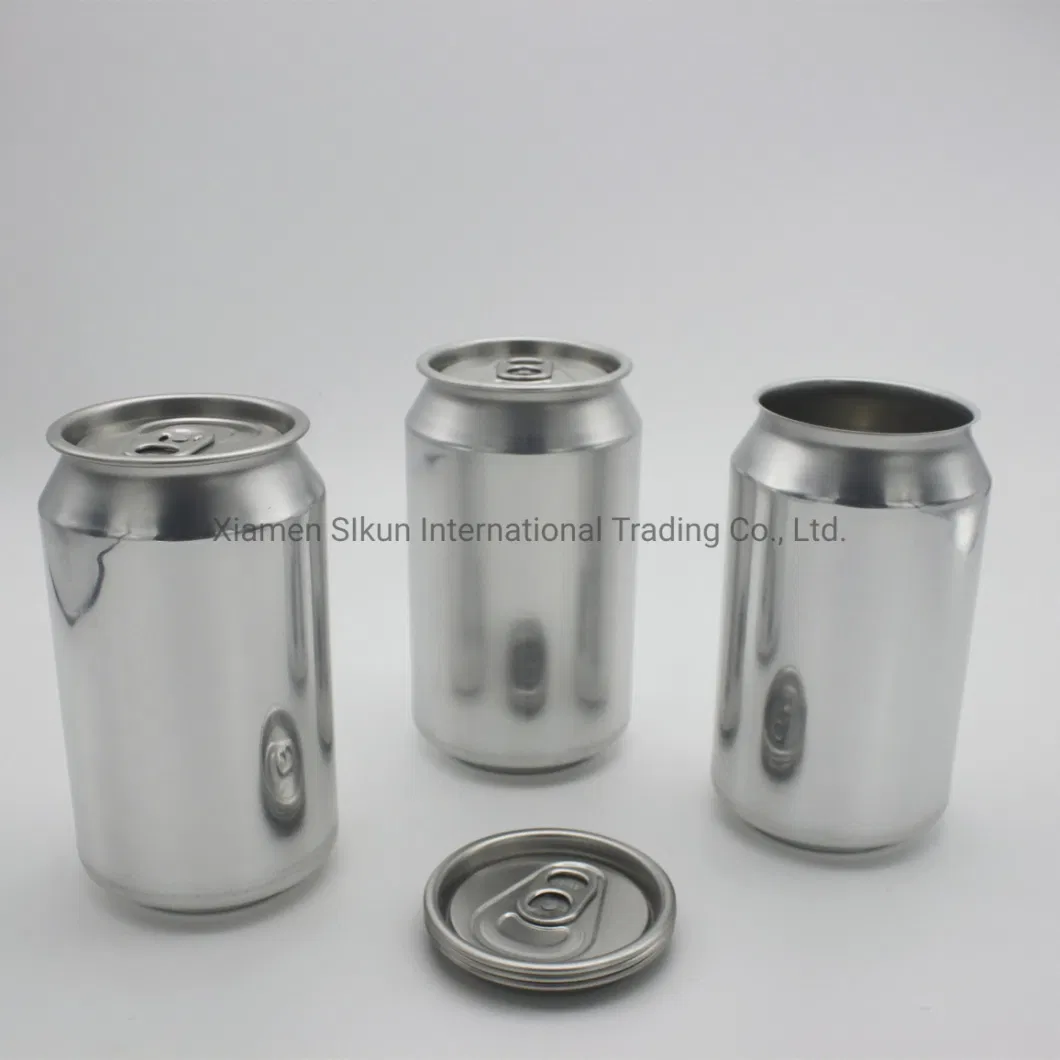 High Quality Tin Can Round Empty Aluminum Can 330ml Standard Packing for Juice Energy Drink Packing