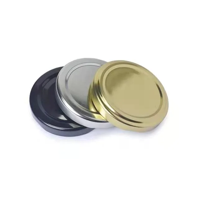 38mm 43mm 48mm 53mm 58mm 63mm 70mm 82mm Twist off Lids Tinplate Metal Lug Cap for Glass Jar